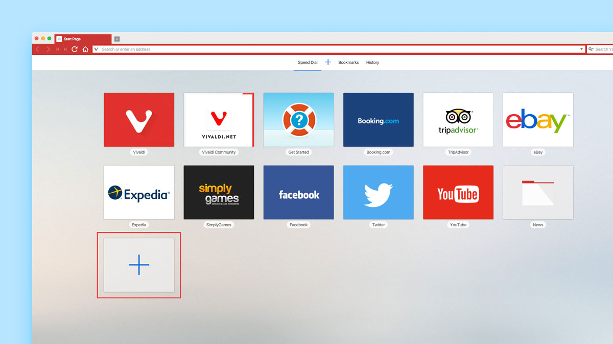 Speed Dials | Vivaldi Browser Help