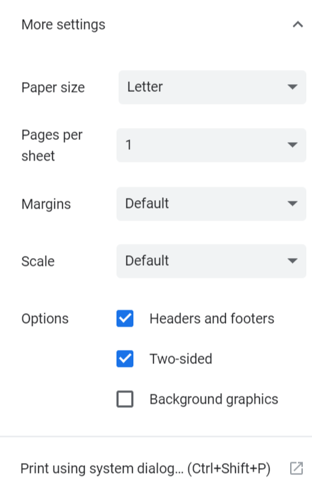 Configuración avanzada de la vista previa de impresión