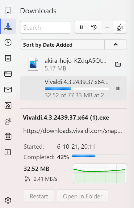 Downloads  Vivaldi Browser Help